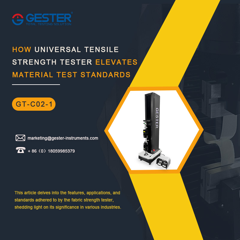 Como o testador universal de resistência à tração GT-C02-1 eleva os padrões de teste de materiais
        