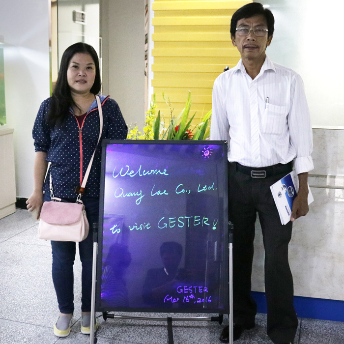 Cliente do Vietnã (16 de maio de 2016)