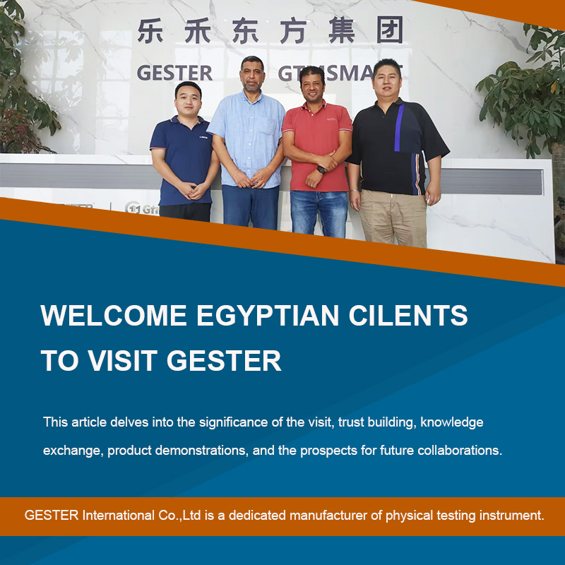 Bem-vindos Cilents Egípcios para Visitar GESTER