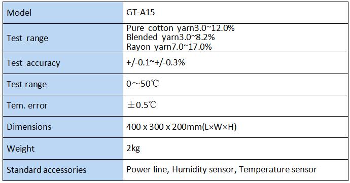 Multiputpose Yarn Humidity Meter