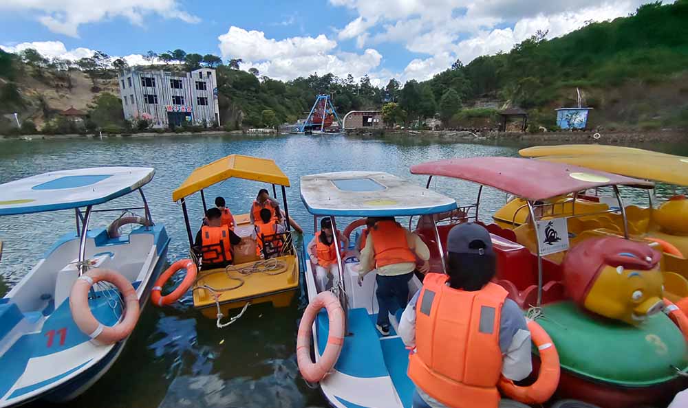 Uma viagem apaixonada e alegre ao Parque Luojiang