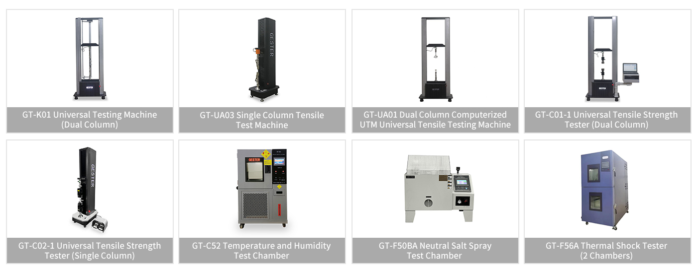 GESTER testing machines