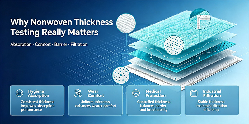 Why Nonwoven Thickness Testing Really Matters