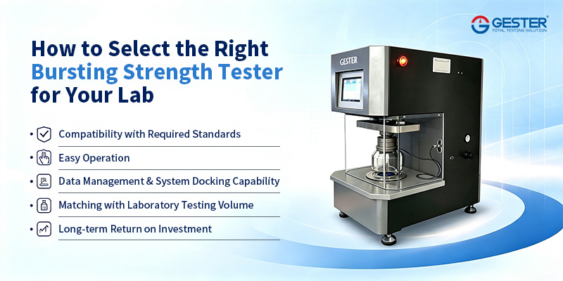 How to Select the Right Bursting Strength Tester for Your Lab