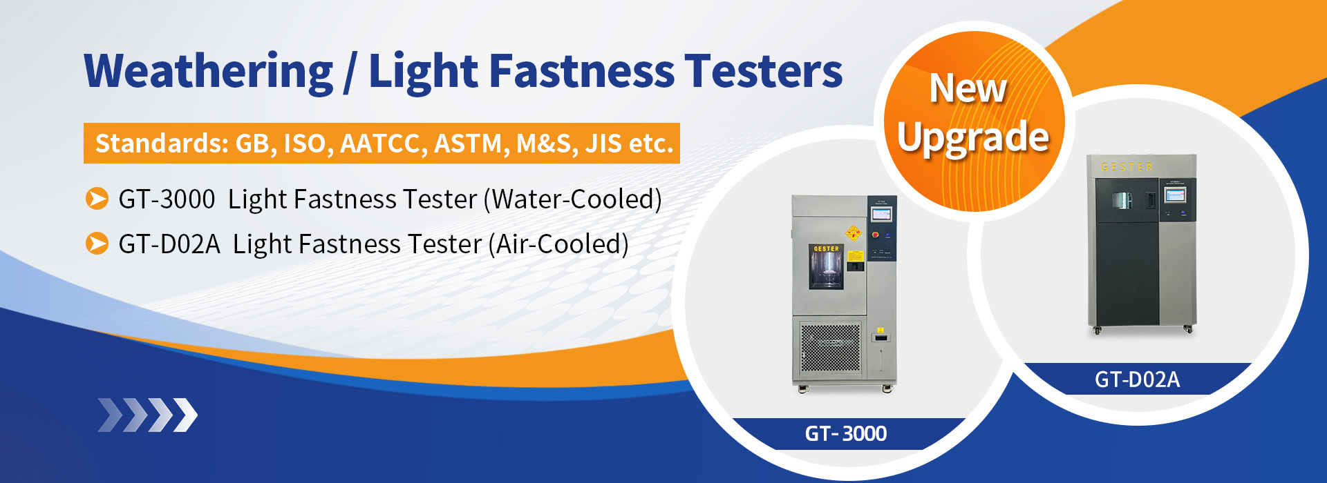 Weathering / Light Fastness Testing Equipment 