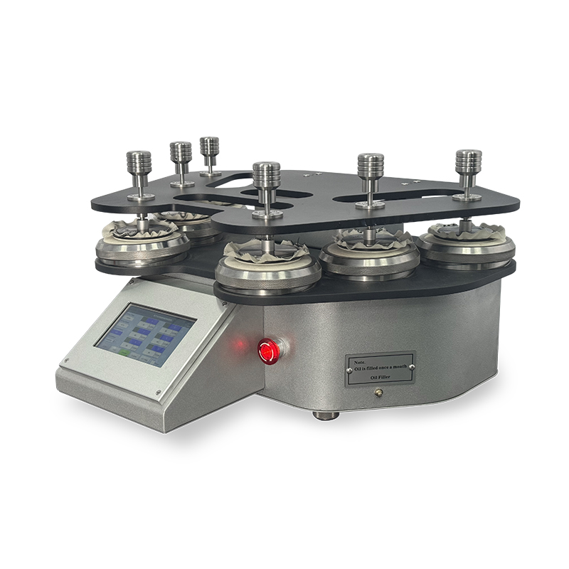 ISO 12945-2: Método de teste para formação de bolinhas de superfície usando o testador de abrasão Martindale
