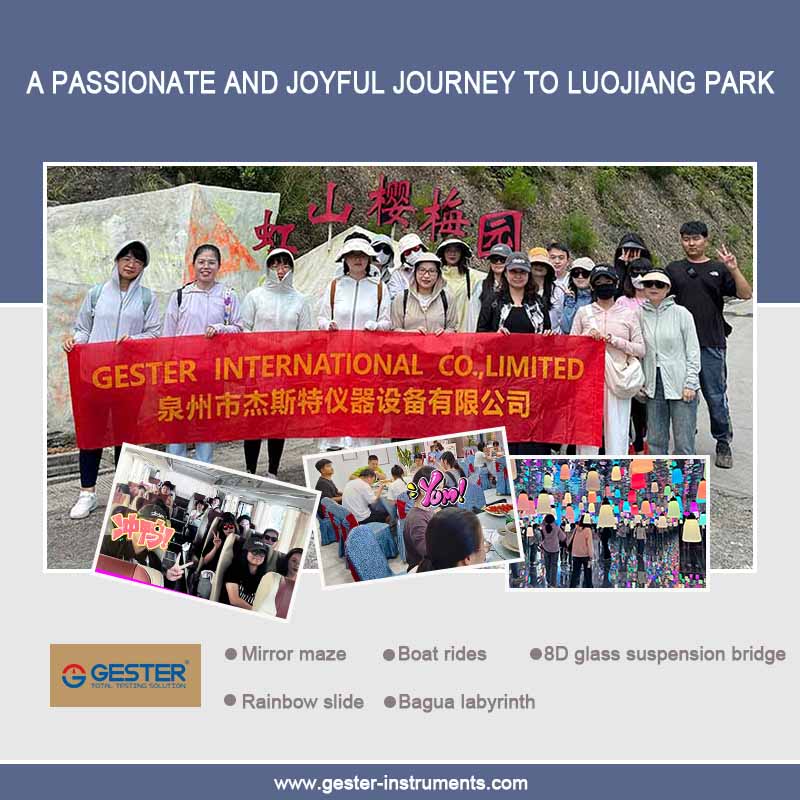Uma viagem apaixonada e alegre ao Parque Luojiang