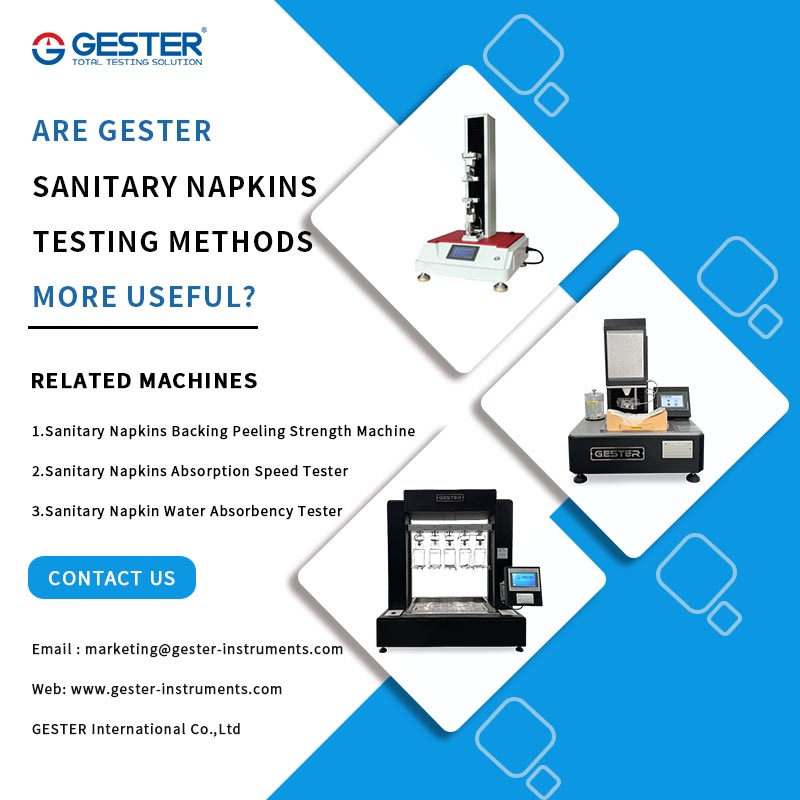 Os métodos de teste de absorventes higiênicos GESTER são mais úteis?