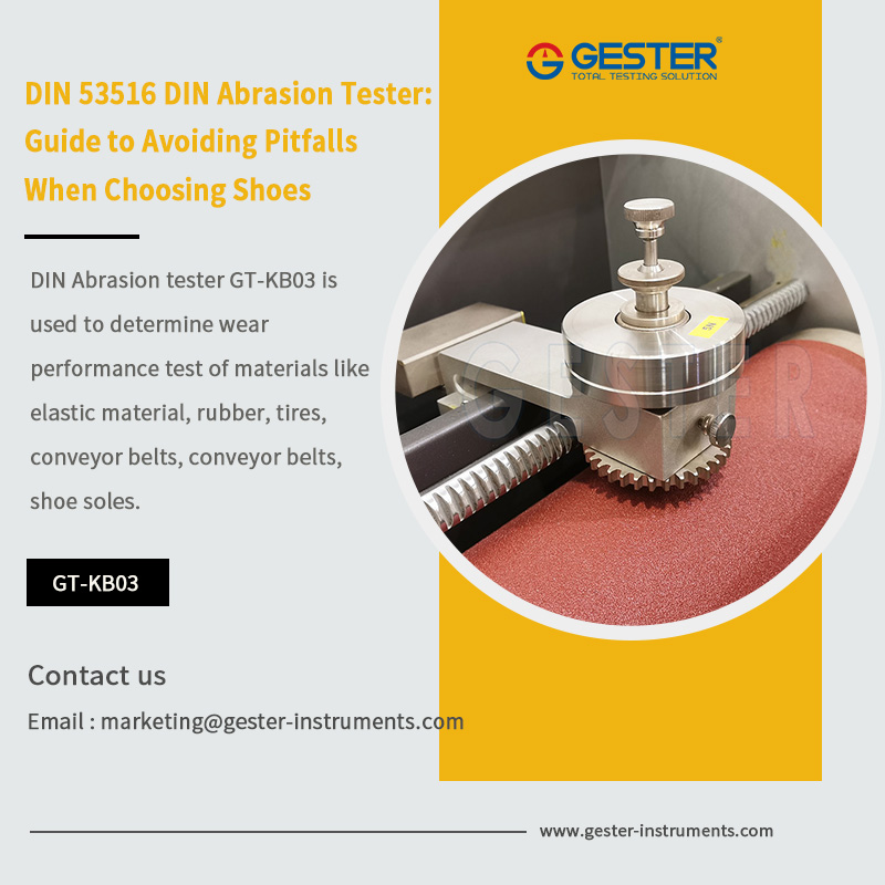 DIN 53516 Testador de Abrasão: Guia para Evitar Problemas na Escolha de Calçados