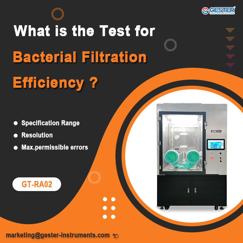 Qual é o teste de eficiência de filtração?