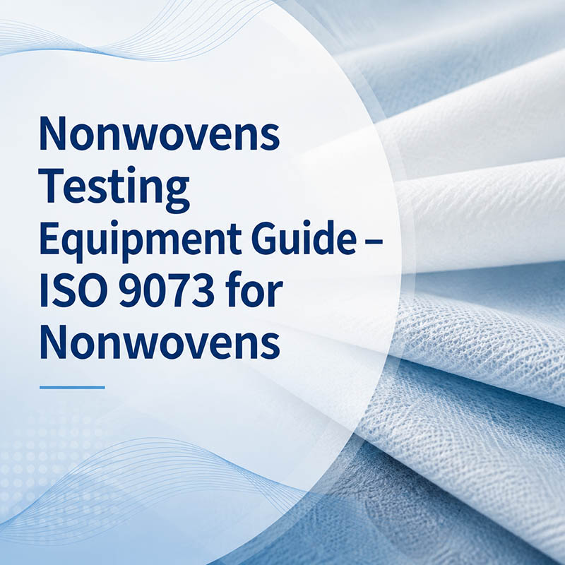 Guia de equipamentos de teste de não tecidos – ISO 9073 para não tecidos