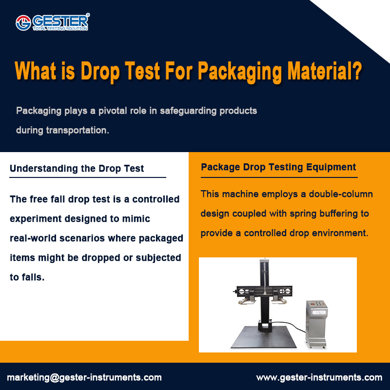 O que é o teste de queda para material de embalagem?
